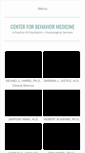 Mobile Screenshot of cbehaviormedicine.com